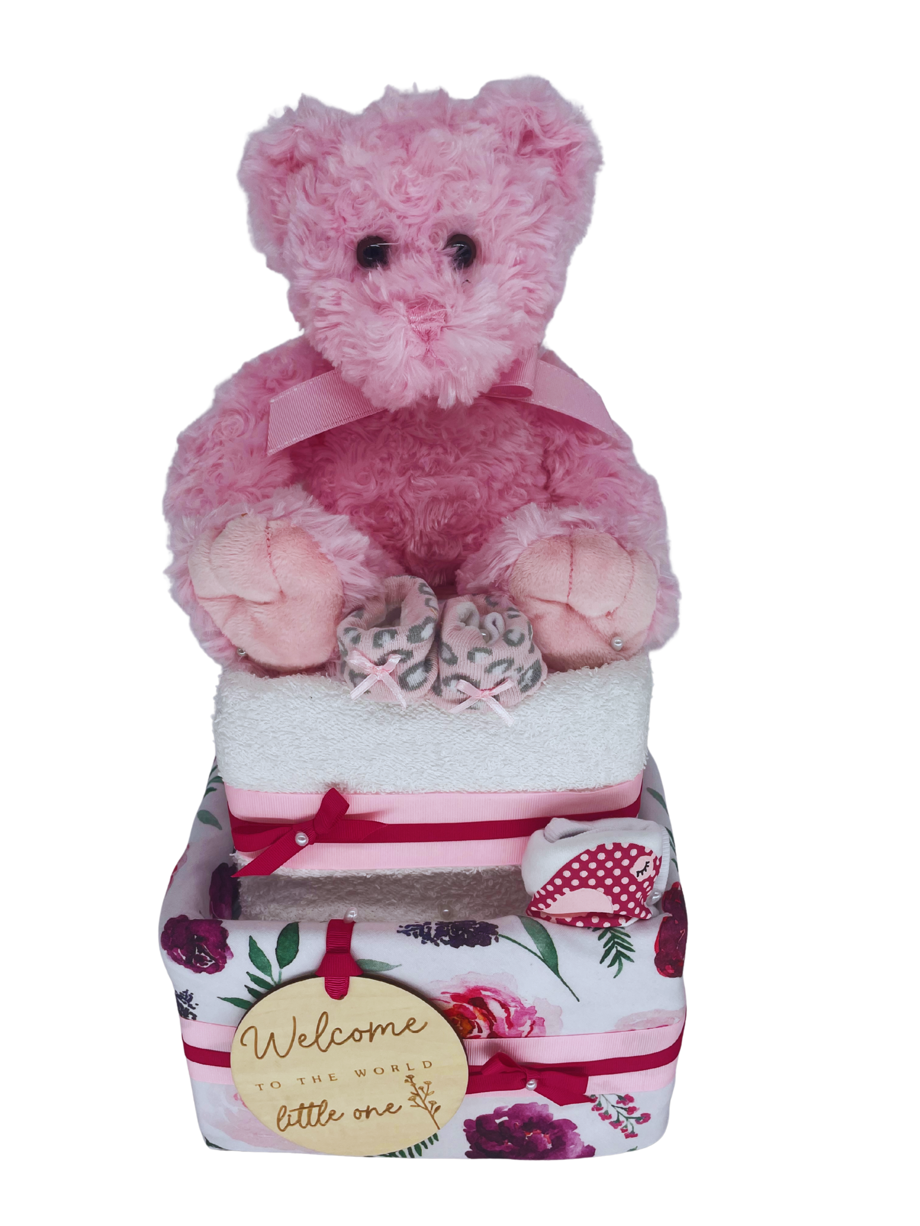 Blush Blossom Bear