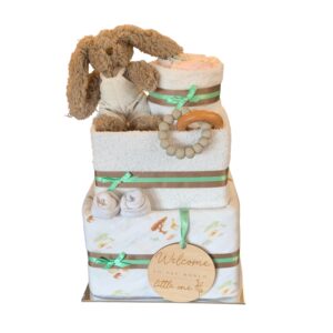 Baby Honey Bunny Nappy Cake